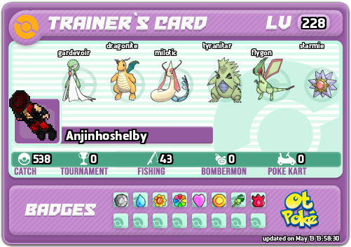 Anjinhoshelby Card otPokemon.com