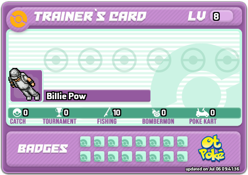 Billie Pow Card otPokemon.com