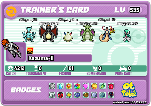 Kazuma-ii Card otPokemon.com