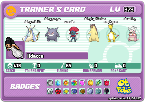 Ildacce Card otPokemon.com