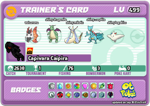 Capivara Caipira Card otPokemon.com