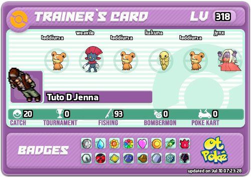 Tuto D Jenna Card otPokemon.com