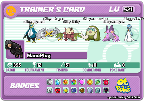 ManoPlug Card otPokemon.com