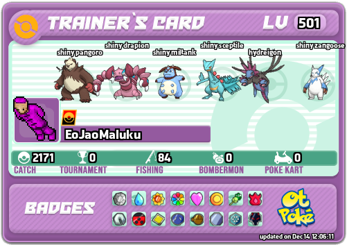 EoJaoMaluku Card otPokemon.com