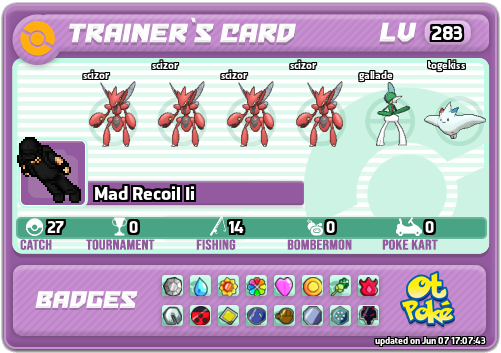 Mad Recoil Ii Card otPokemon.com