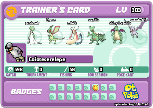 Coioteserelepe Card otPokemon.com