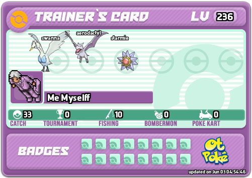 Me Myselff Card otPokemon.com