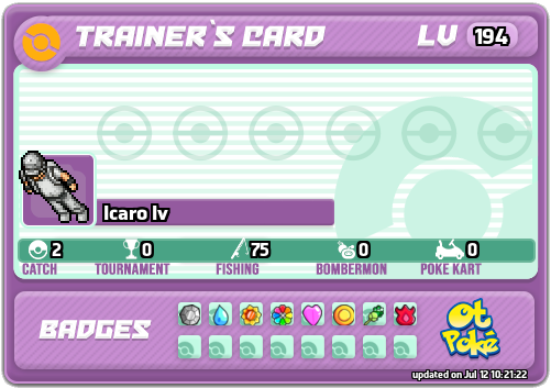 Icaro Iv Card otPokemon.com