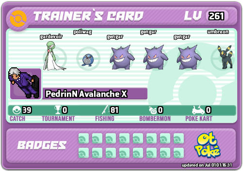 PedrinN Avalanche X Card otPokemon.com