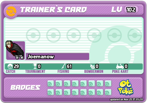 Joemanow Card otPokemon.com