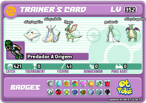 Predador A Origem Card otPokemon.com
