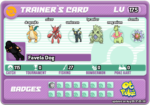 Favela Dog Card otPokemon.com