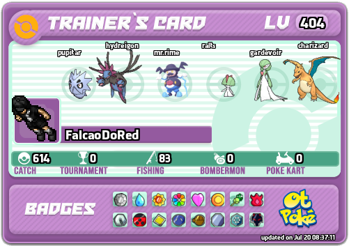 FalcaoDoRed Card otPokemon.com