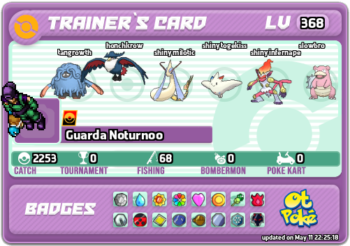Guarda Noturnoo Card otPokemon.com
