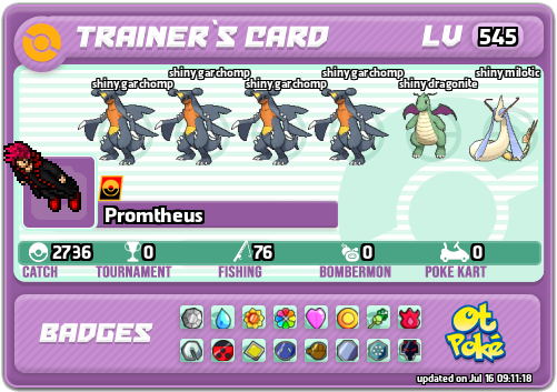 Promtheus Card otPokemon.com