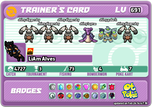 LiAm Alves Card otPokemon.com