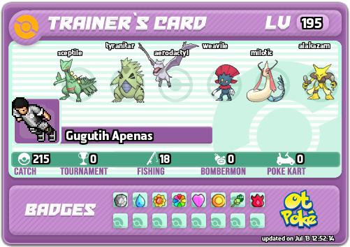Gugutih Apenas Card otPokemon.com