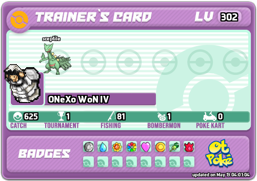 ONeXo WoN IV Card otPokemon.com