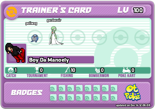 Boy Da Manoely Card otPokemon.com