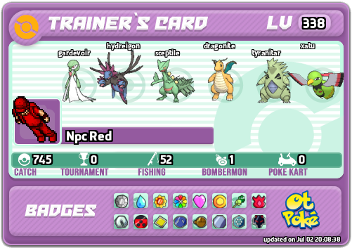 Npc Red Card otPokemon.com