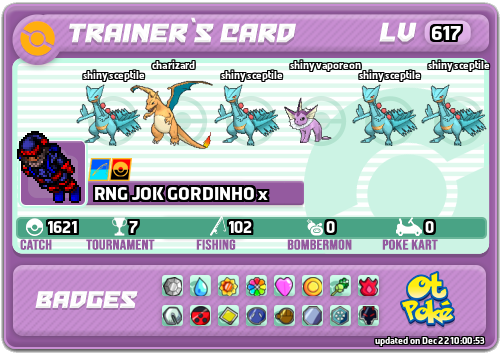 RNG JOK GORDINHO x Card otPokemon.com