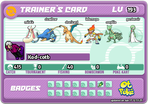 Kod-cotb Card otPokemon.com