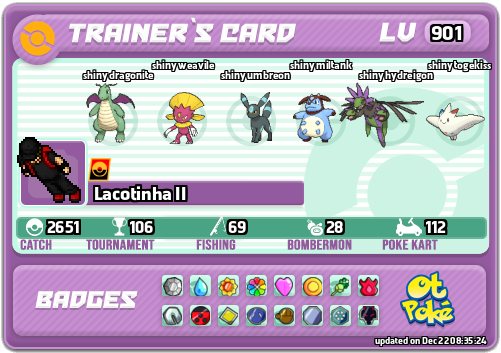 Lacotinha II Card otPokemon.com