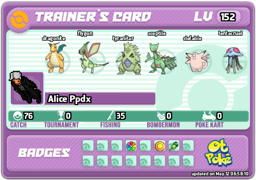Alice Ppdx Card otPokemon.com