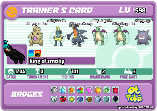 king of smoky Card otPokemon.com
