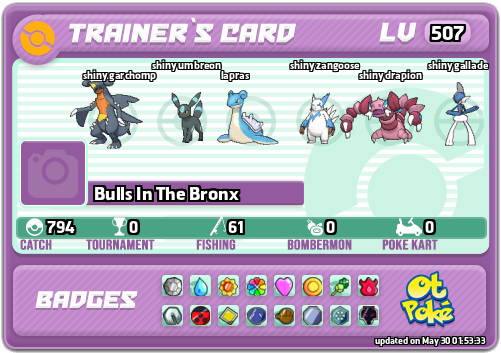 Bulls In The Bronx Card otPokemon.com