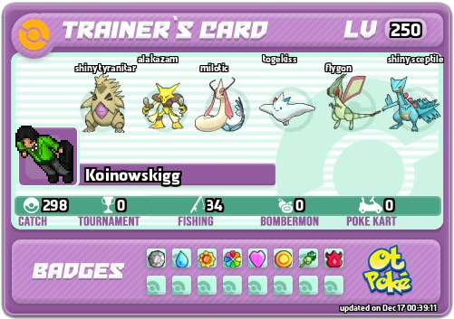 Koinowskigg Card otPokemon.com