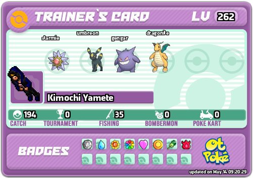 Kimochi Yamete Card otPokemon.com