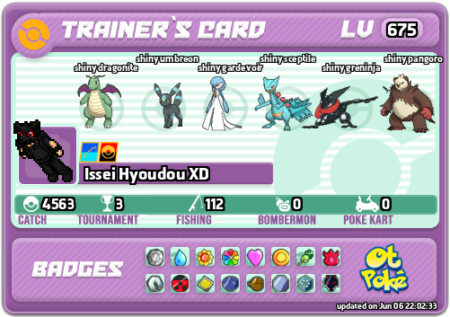 Issei Hyoudou XD Card otPokemon.com