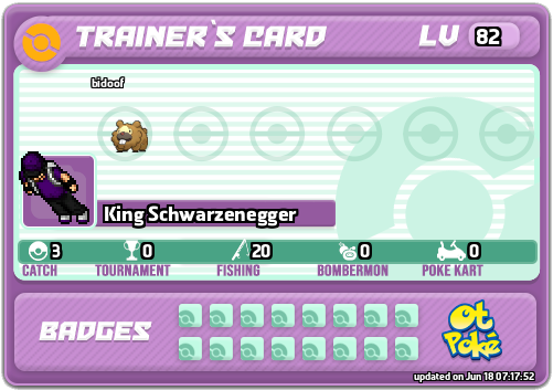 King Schwarzenegger Card otPokemon.com