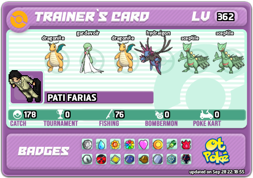 PATI FARIAS Card otPokemon.com