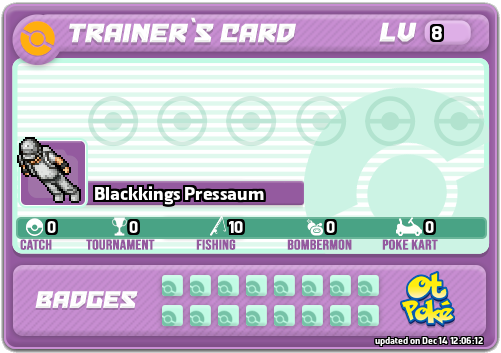 Blackkings Pressaum Card otPokemon.com