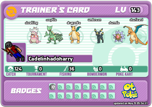 Cadelinhadoharry Card otPokemon.com
