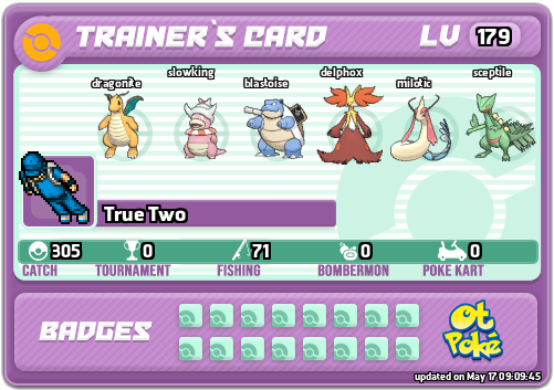 True Two Card otPokemon.com