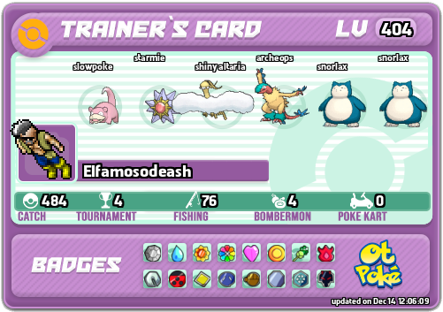 Elfamosodeash Card otPokemon.com