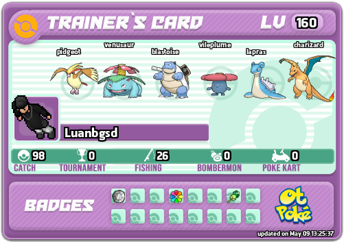 Luanbgsd Card otPokemon.com