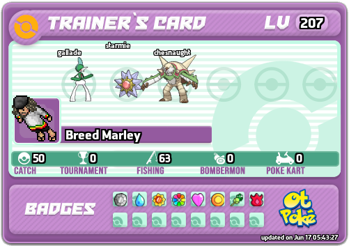 Breed Marley Card otPokemon.com