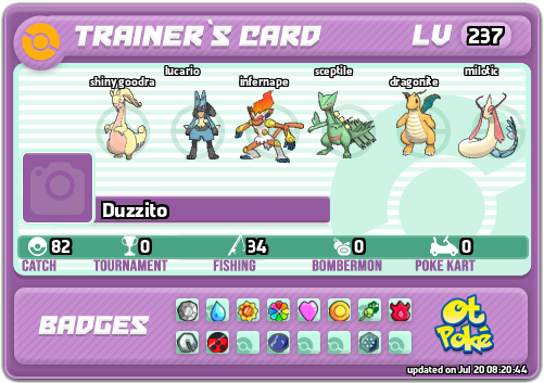 Duzzito Card otPokemon.com