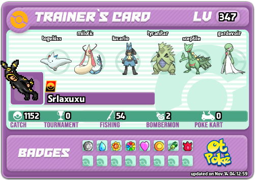 Srlaxuxu Card otPokemon.com