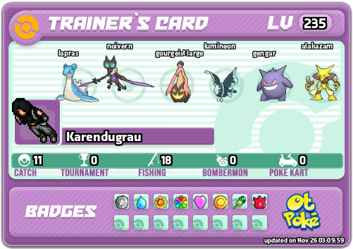 Karendugrau Card otPokemon.com