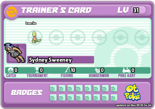 Sydney Sweeney Card otPokemon.com