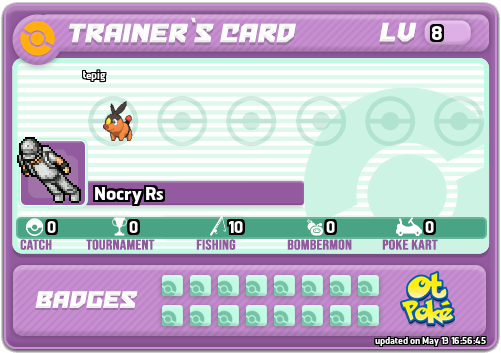 Nocry Rs Card otPokemon.com