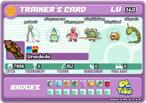 Ursododo Card otPokemon.com