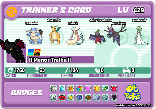 II Menor Tralha II Card otPokemon.com