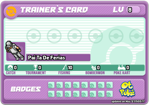 Pai Ta De Ferias Card otPokemon.com