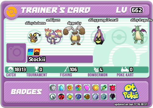 Stockii Card otPokemon.com